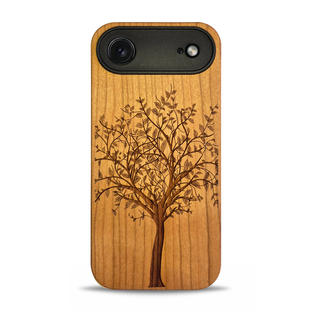 iPhone 17 Air Wood Phone Case Tree