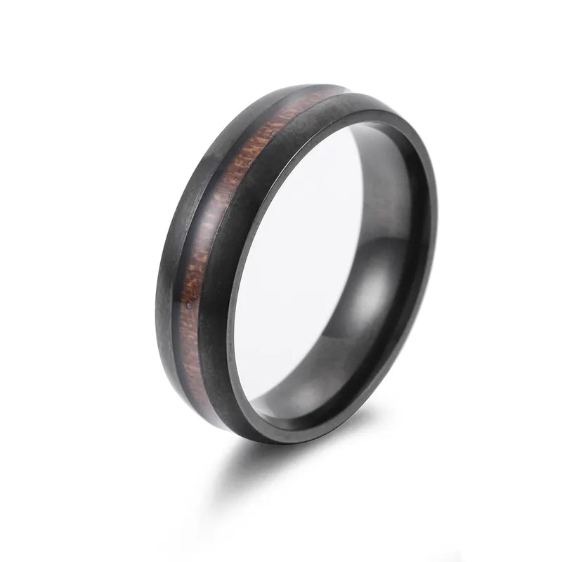 Wood Fusion Ring (Black)