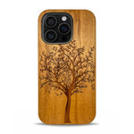 iPhone 16 Pro Max Wood Phone Case Tree