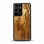 Galaxy S21 Ultra Wood Phone Case Wave