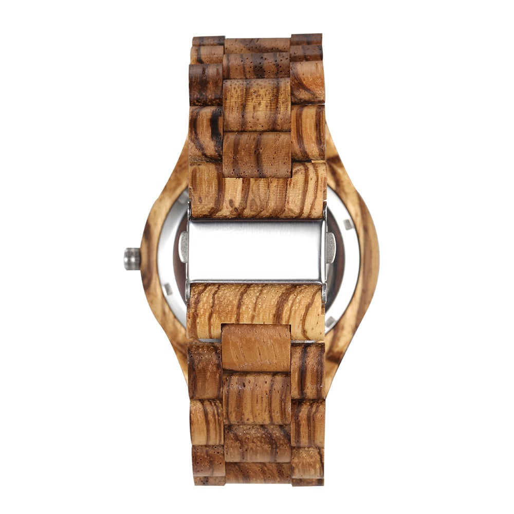 Zebra Wood Wrist Watches | popular Collection Analog Watch for men