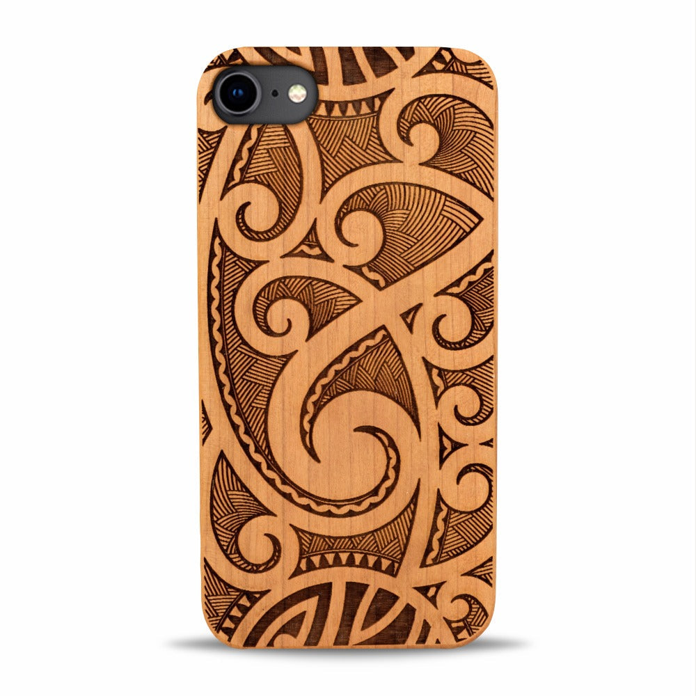 iPhone 6(s) Wood Phone Case Maori