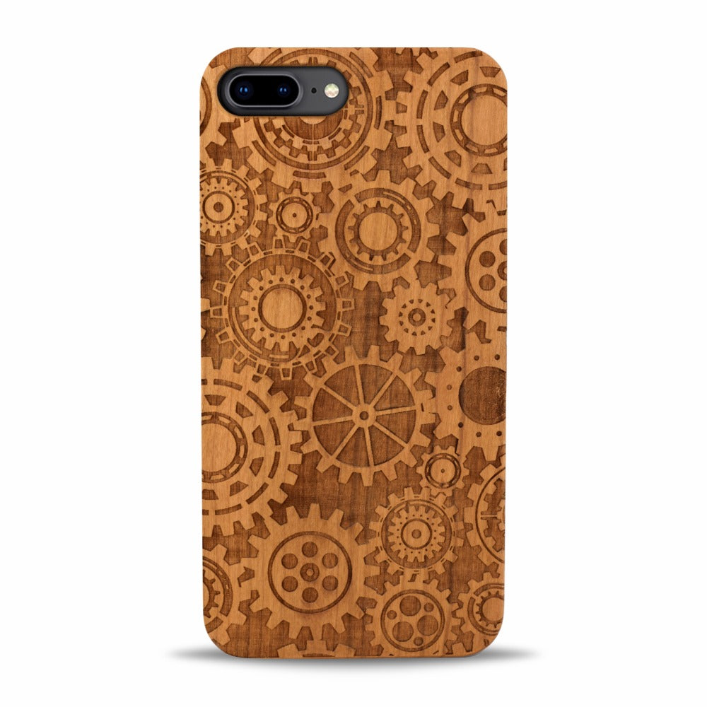 iPhone 7 Plus Wood Phone Case Cogs