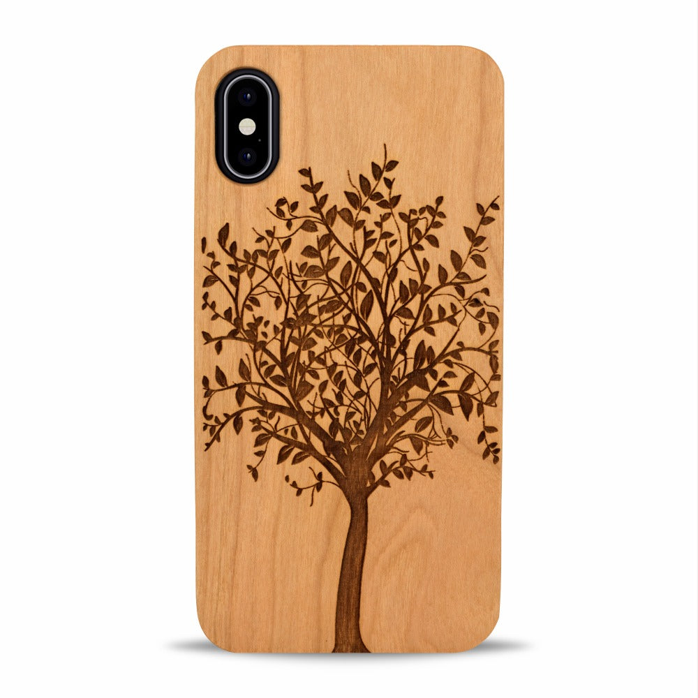 iPhone X(s) Wood Phone Case Tree