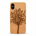iPhone X(s) Wood Phone Case Tree